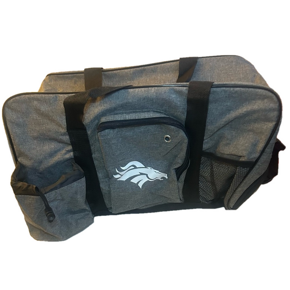 Other - Broncos Gray Sports Duffel/gym/ overnight Bag